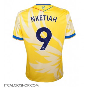 Crystal Palace Eddie Nketiah #9 Seconda Maglia 2024-25 Manica Corta